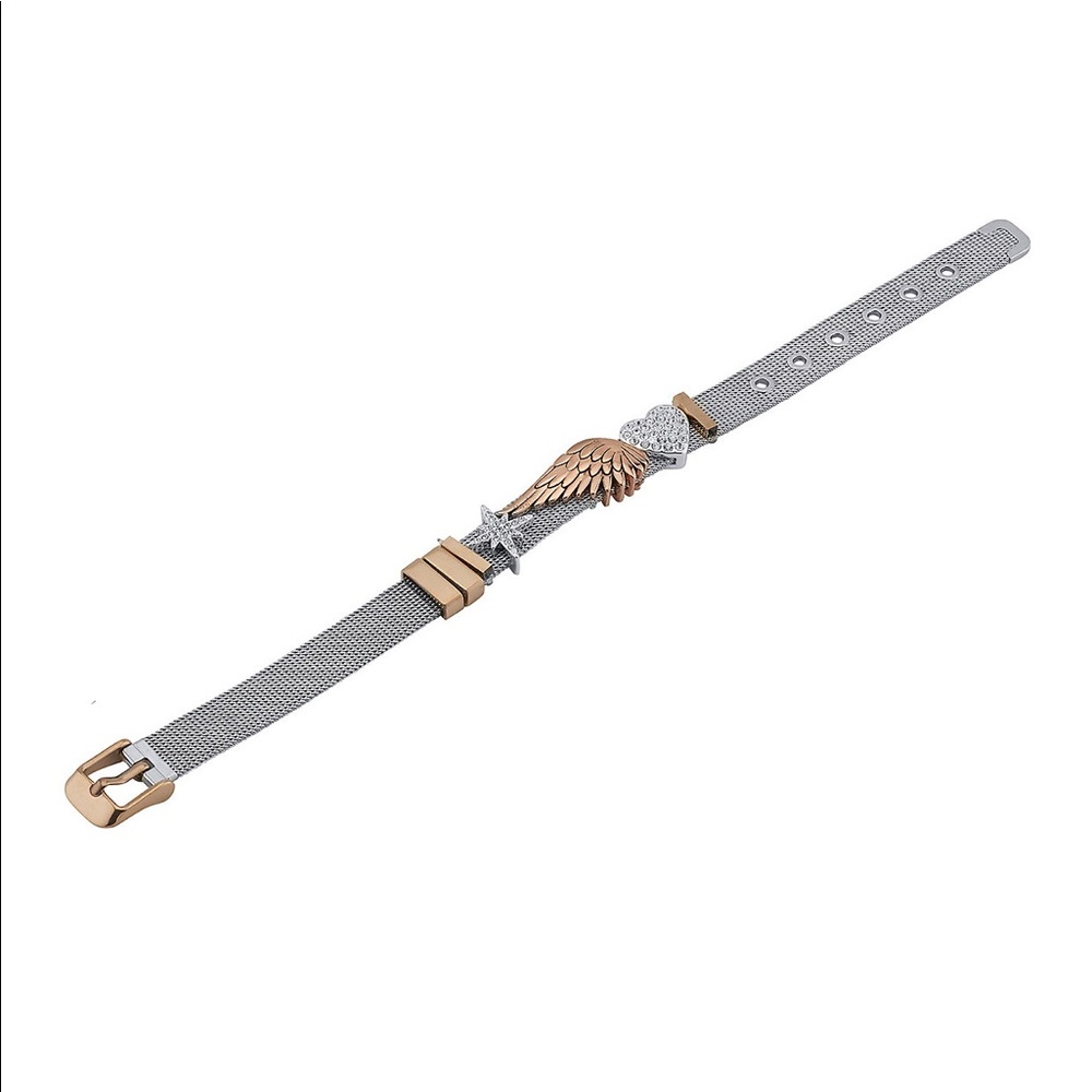 Love This Life | Two-Tone Star & Wing Strap Brace